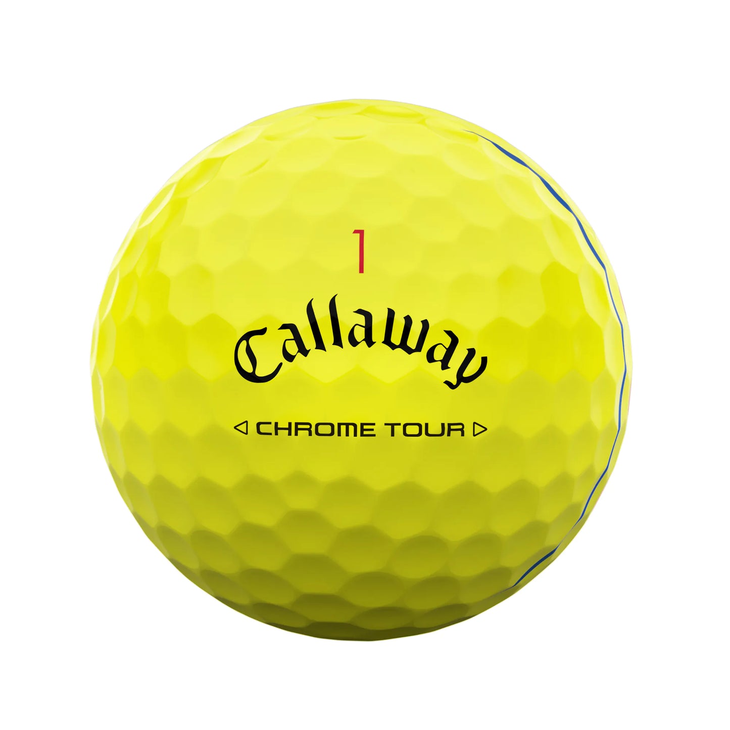 Callaway Chrome Tour Triple Track Golf Balls - Yellow