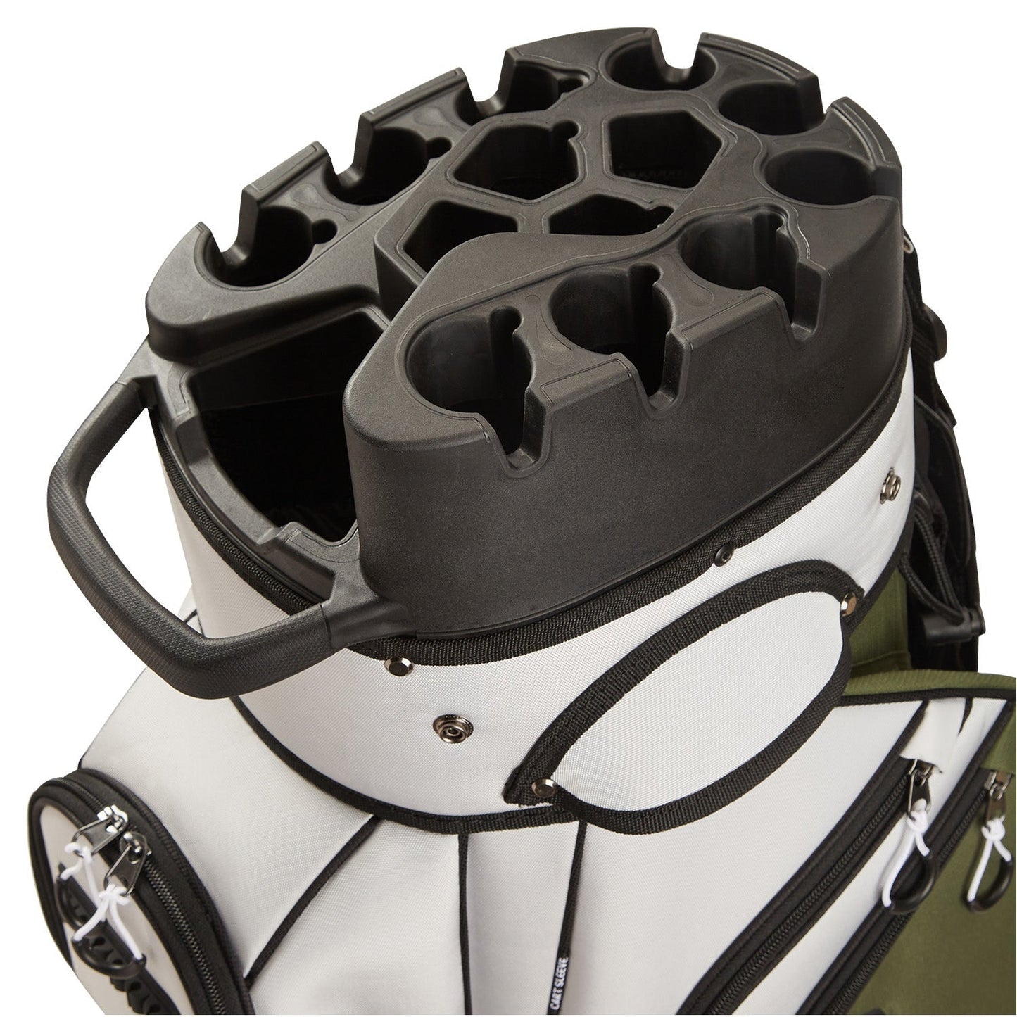 14-Way Golf Cart Bag Pro-Gray Green