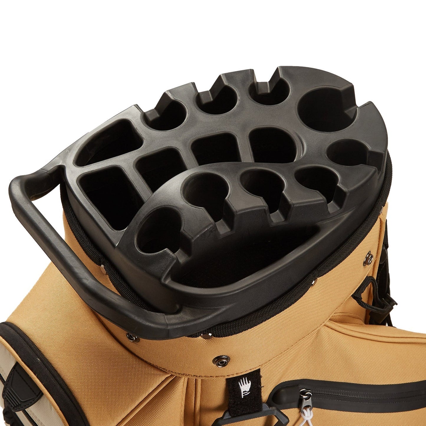 15-Way Full-Length Divider Golf Cart Bag-Beige