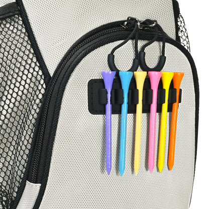 uniHimal Silence 001 Quiet Soundles 14 Way Organizer Dividers Golf Cart Bag Gray