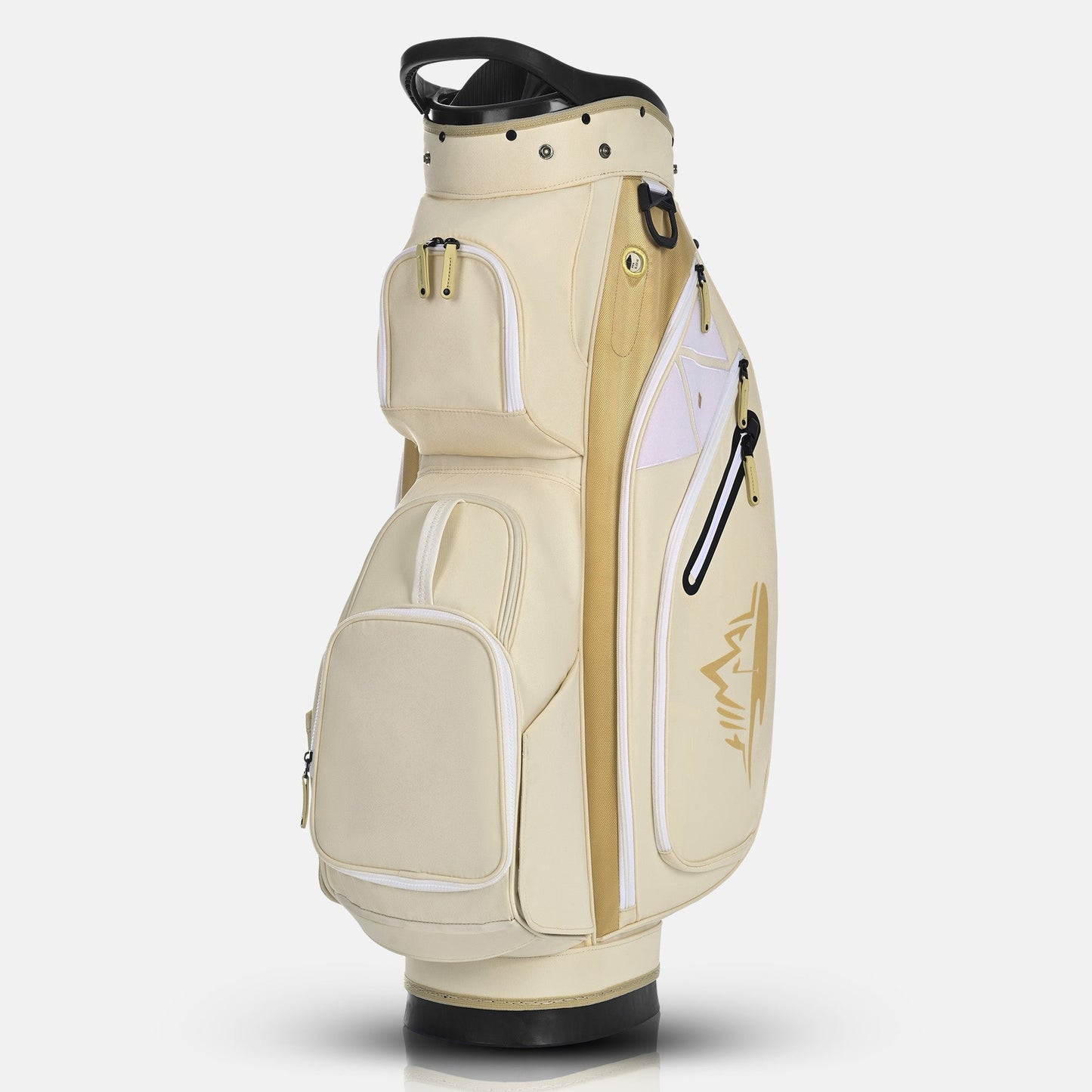 uniHimal Silence 002 Quiet Soundless 15 Way Organizer Dividers Golf Cart Bag Beige