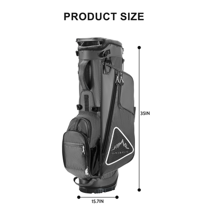 Golf Stand Bag 14 Way Top Dividers-Grey