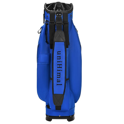 uniHimal Silence 001 Quiet Soundles 14 Way Organizer Dividers Golf Cart Bag Blue White
