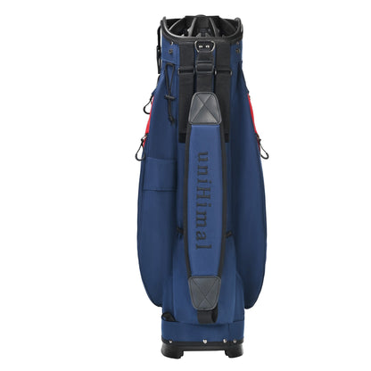 uniHimal Silence 001 Quiet Soundles 14 Way Organizer Dividers Golf Cart Bag Blue Red