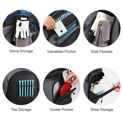 14-Way Full Length Premium Golf Cart Bag-Charcoal Gray