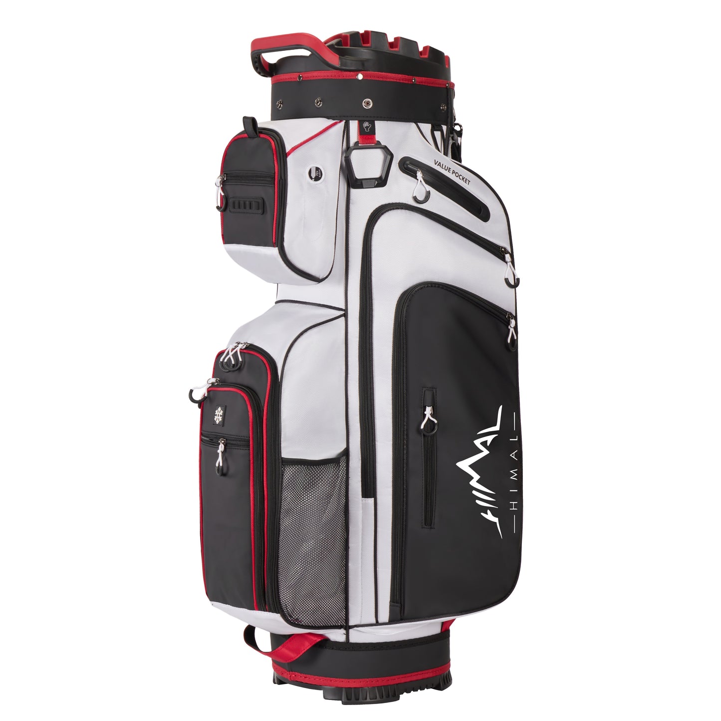 14-Way Full-Length Divider Golf Cart Bag-White
