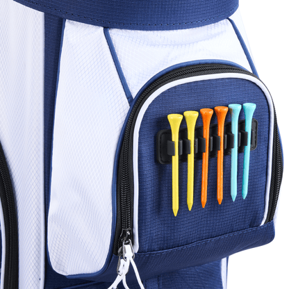 14 Way Golf Cart Bag-Navy Blue