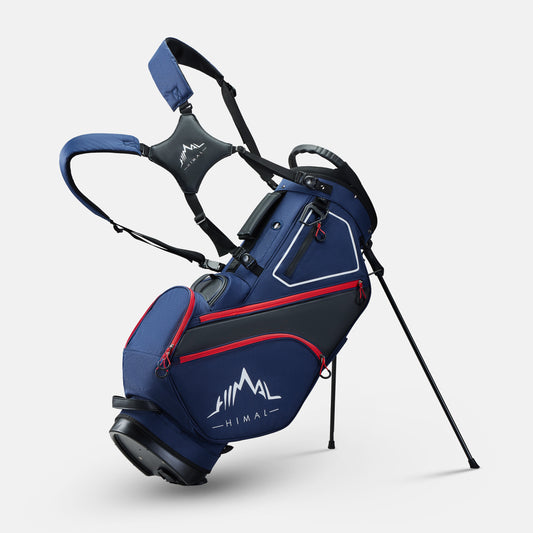 Golf Stand Bag with 14 Way Top Dividers-Dark Blue