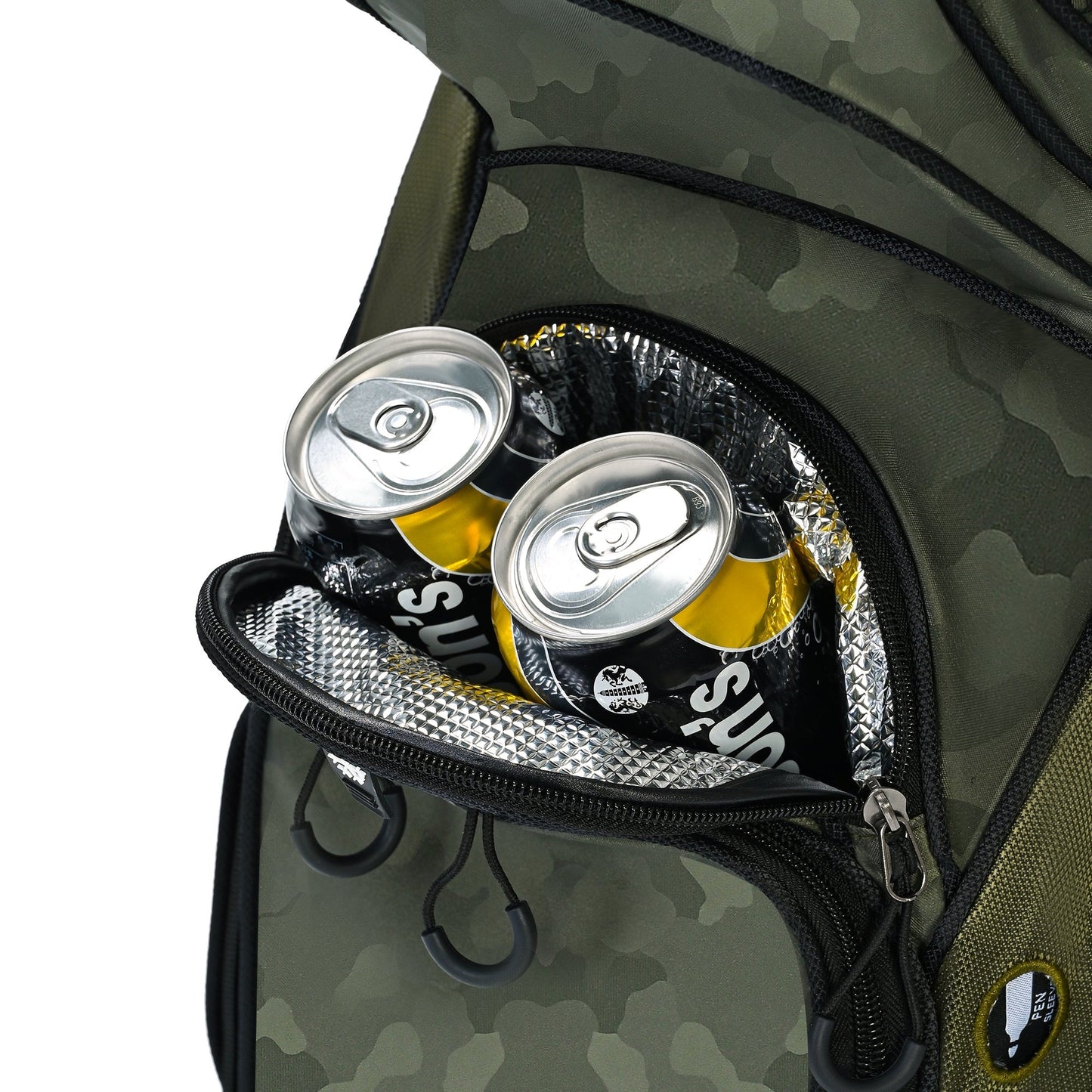 uniHimal Silence 001 Quiet Soundles 14 Way Organizer Dividers Golf Cart Bag Camo