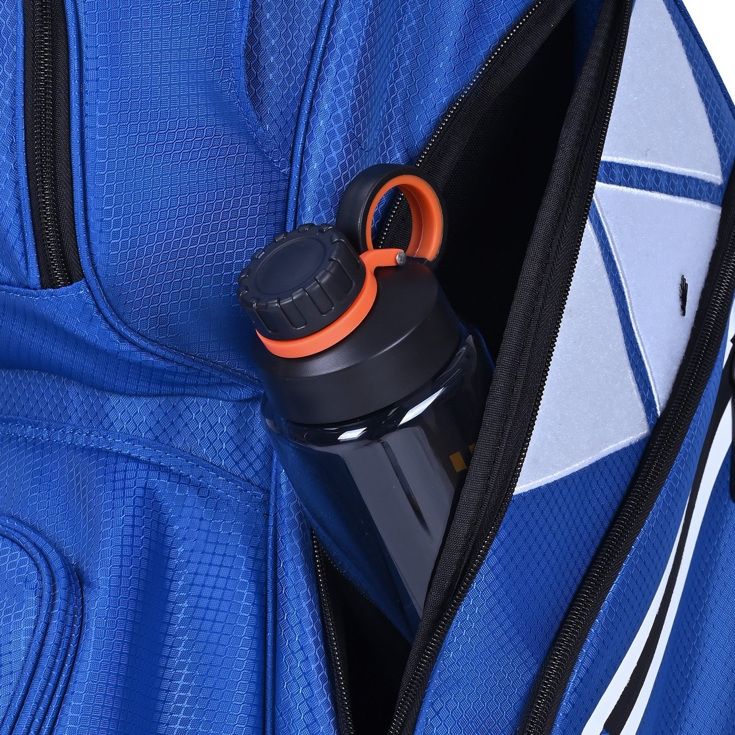 uniHimal Silence 002 Quiet Soundless 15 Way Organizer Dividers Golf Cart Bag Blue