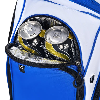 uniHimal Silence 001 Quiet Soundles 14 Way Organizer Dividers Golf Cart Bag Blue White