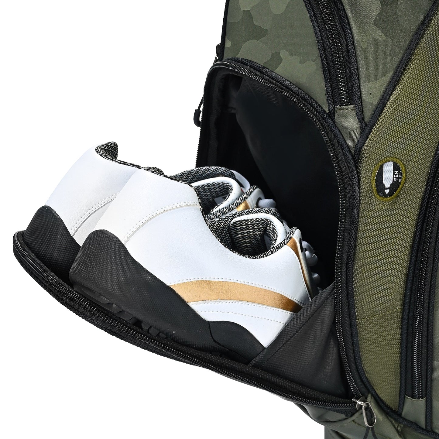 uniHimal Silence 001 Quiet Soundles 14 Way Organizer Dividers Golf Cart Bag Camo