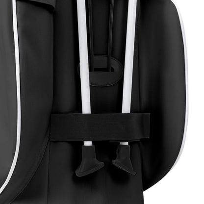 5-Way Golf Stand Bag-Classic Black White