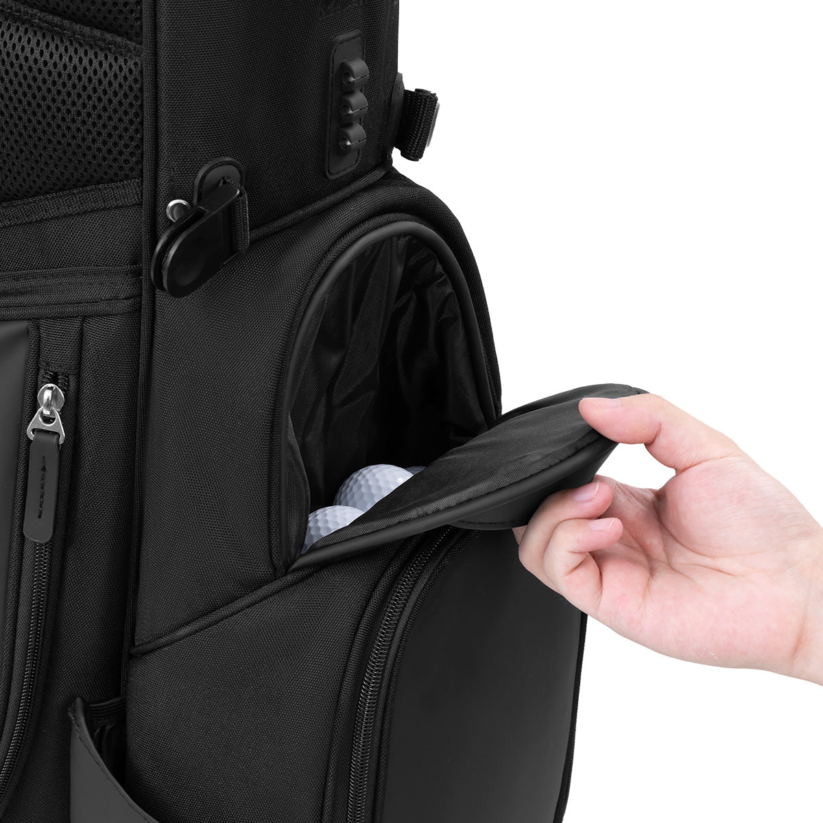 5-Way Golf Stand Bag-Classic Black