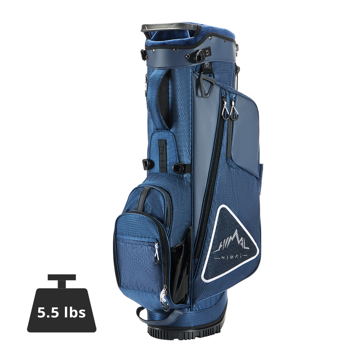 Golf Stand Bag 14 Way Top Dividers-Navy blue