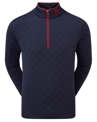 FootJoy Diamond Jacquard Chill-Out Golf Mid Layer AW23