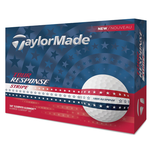 TaylorMade Tour Response Stripe USA Golf Balls