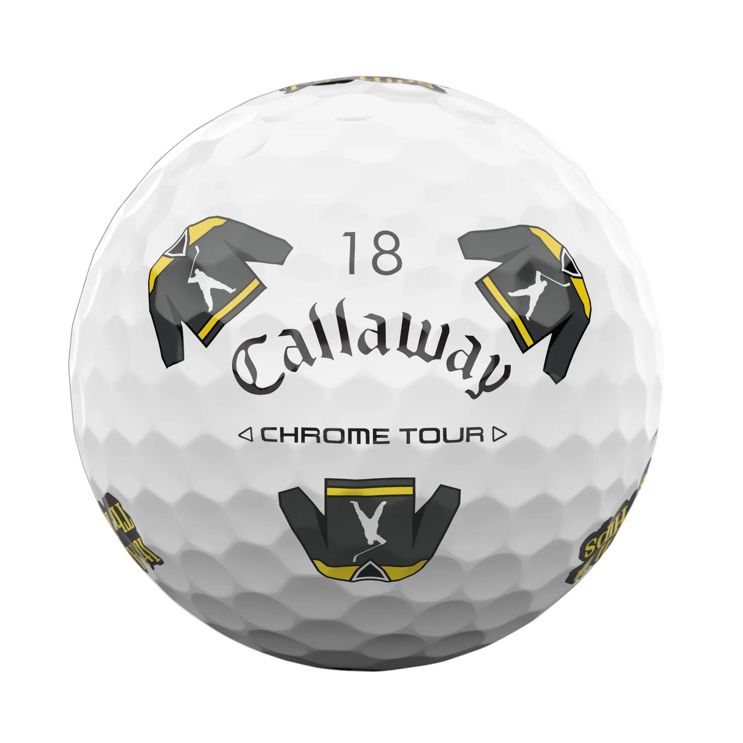 Callaway Chrome Tour Happy Gilmore 2 "It's All In The Hips" Golf Balls