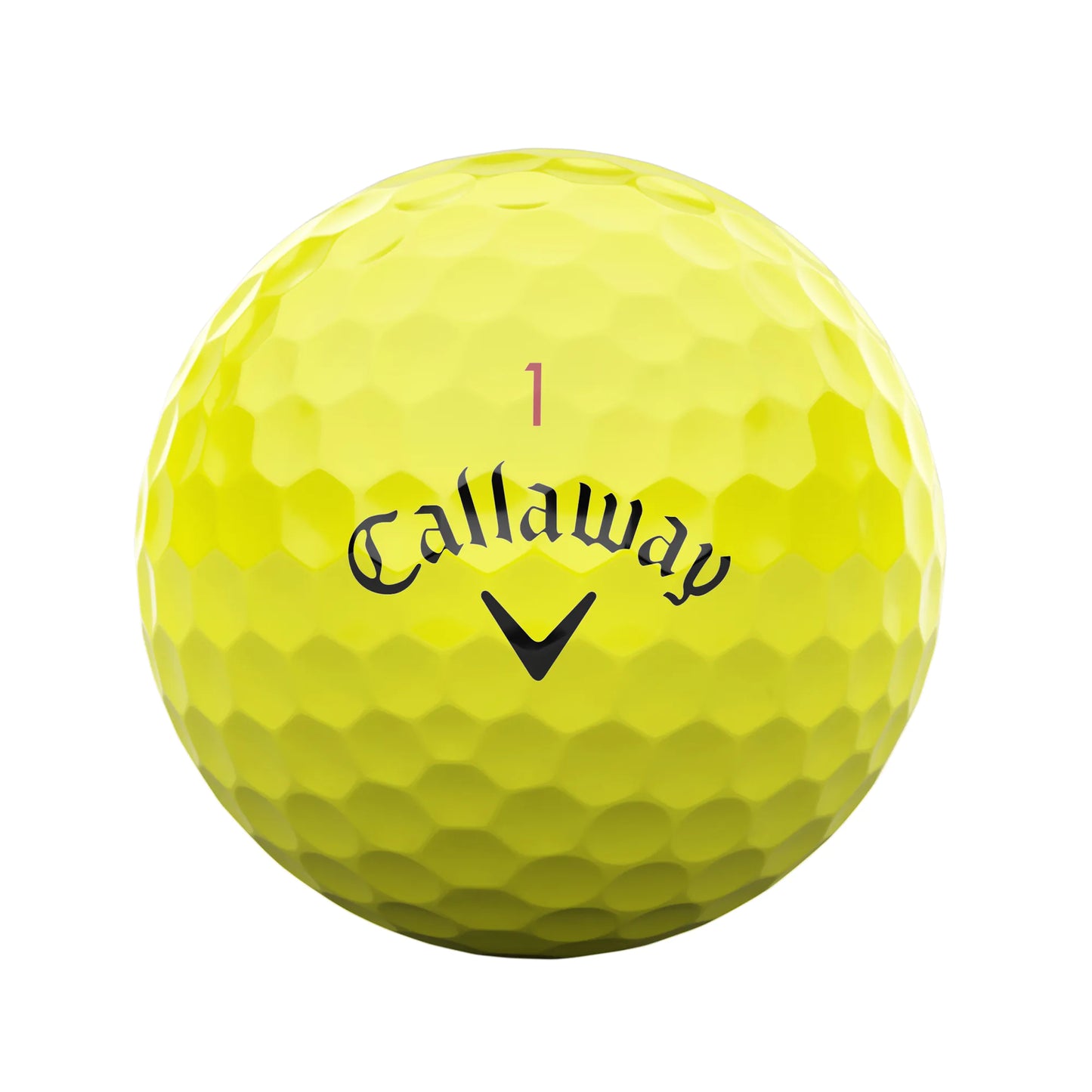 Callaway Chrome Soft Golf Balls - Yellow