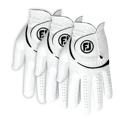 FootJoy WeatherSof Men's Golf Glove - 3 Pack