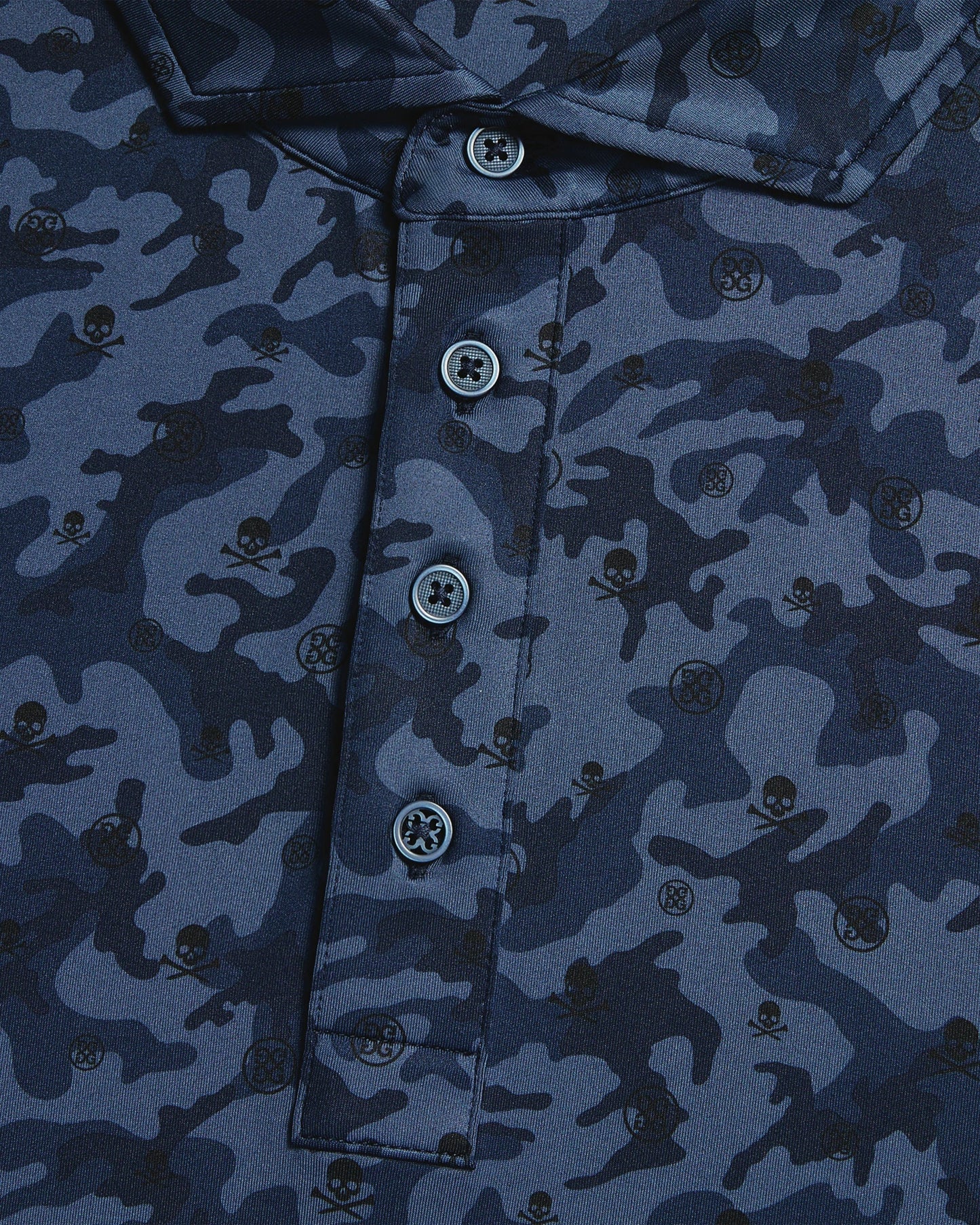 G/FORE Mapped Icon Camo Tech Jersey Golf Polo