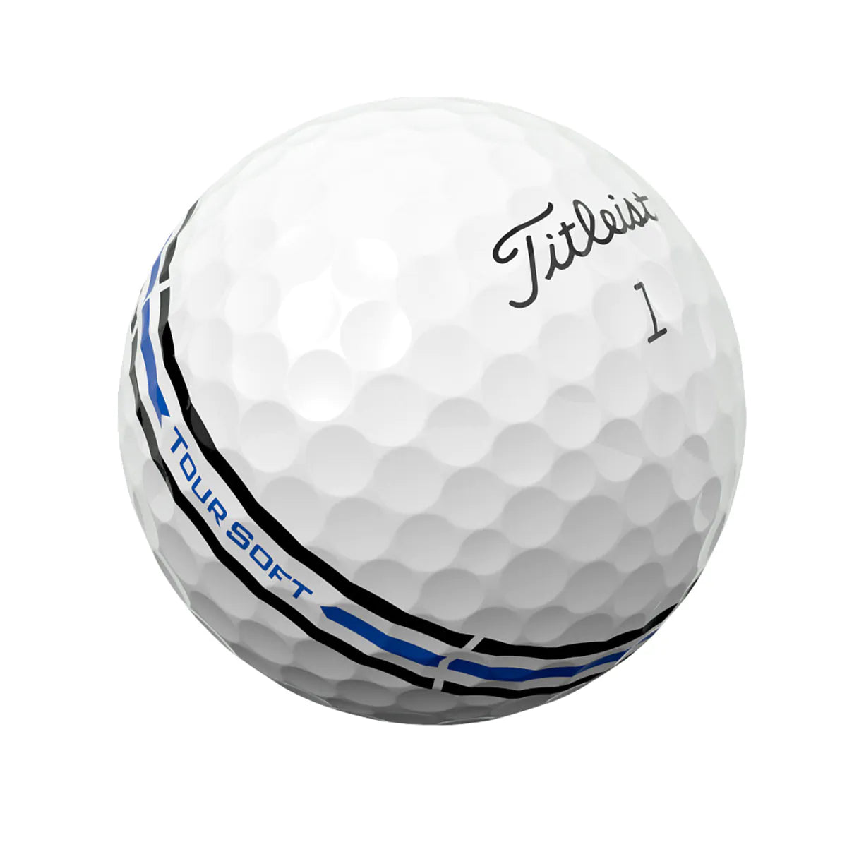 Titleist Tour Soft Golf Balls - White - AIM Full Wrap