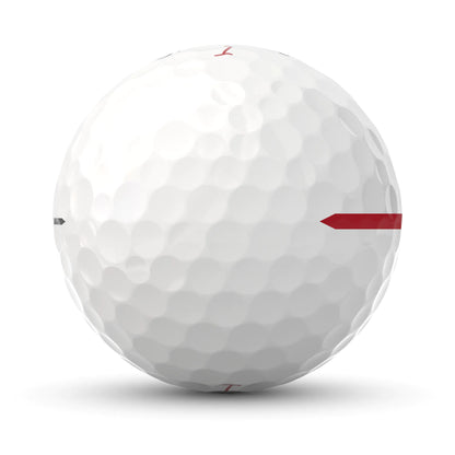 Titleist Pro V1x AIM Performance Alignment Golf Balls - Red