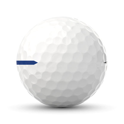 Titleist Pro V1x Left Dash AIM Performance Alignment Golf Balls - Blue