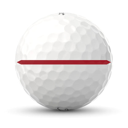 Titleist Pro V1x AIM Performance Alignment Golf Balls - Red