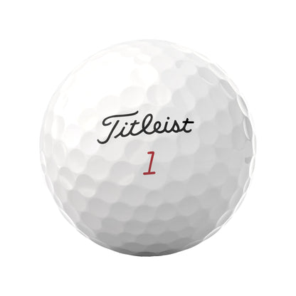 Titleist Pro V1x Left Dash AIM Performance Alignment Golf Balls - Blue