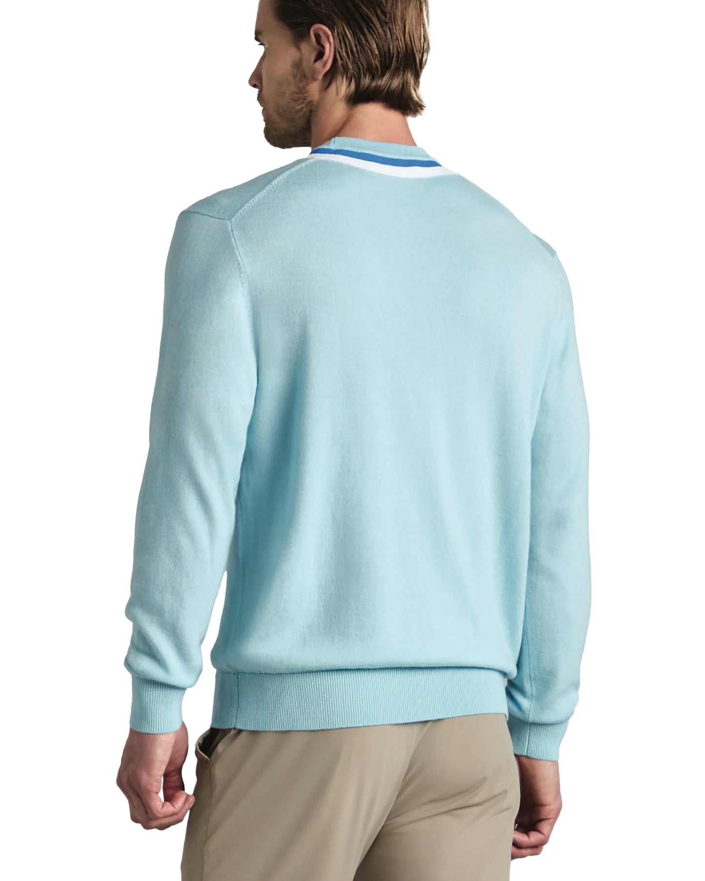 G/FORE Colour Block Merino Wool Golf Sweater